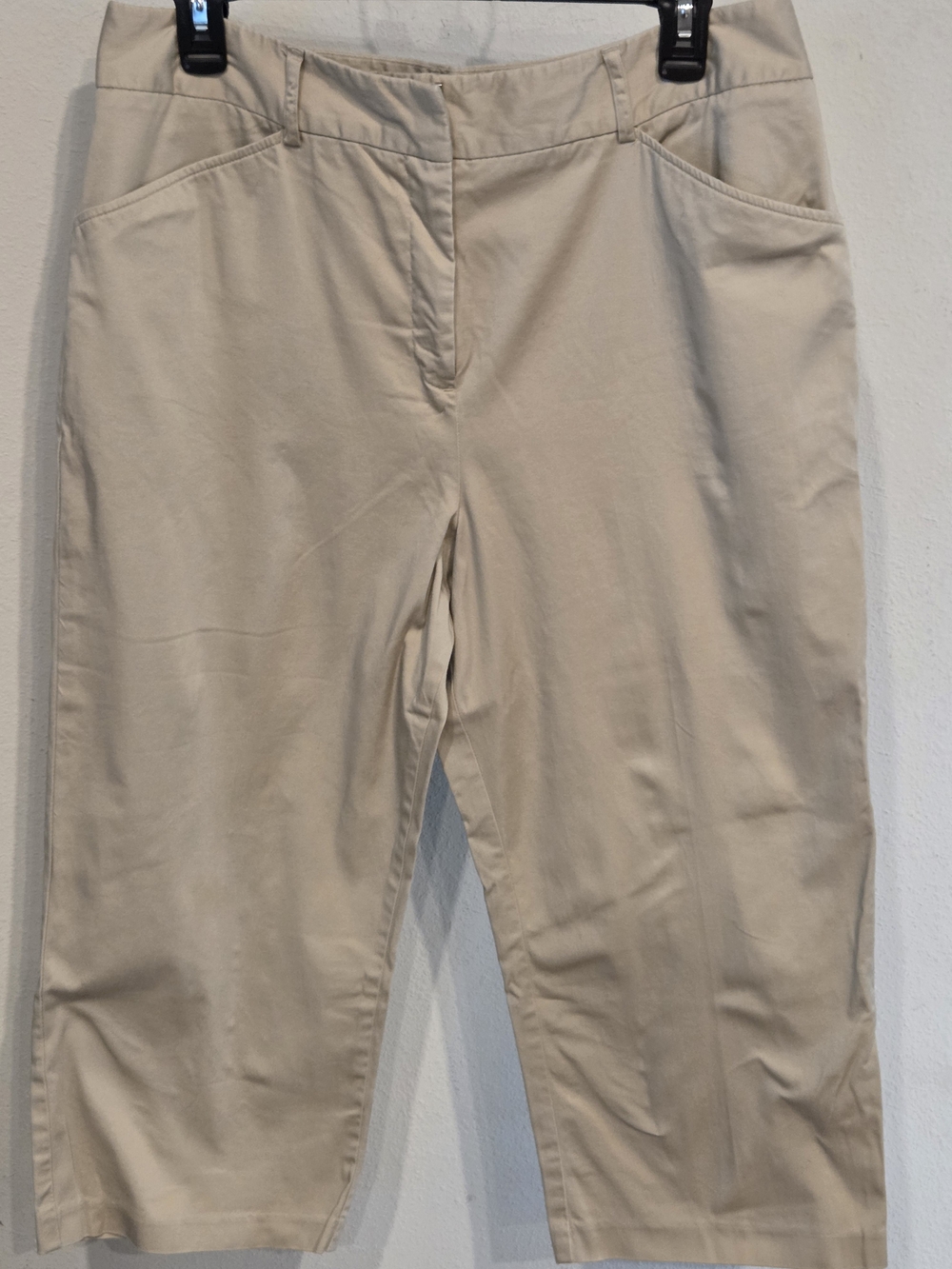 4/$30 Size 14 Pants Only. 212 Collection Beige Capri Pants